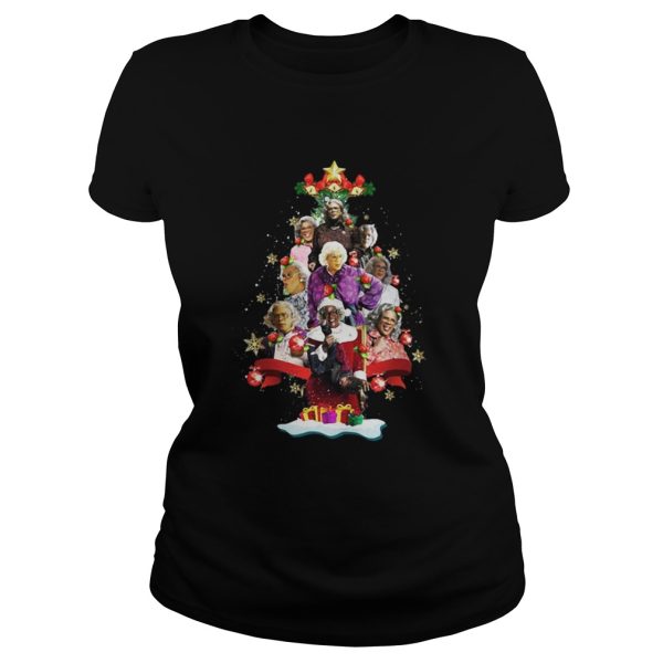 Madea Christmas tree shirt