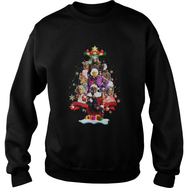 Madea Christmas tree shirt