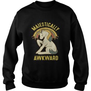 Majestically awkward unicorn shirt 2