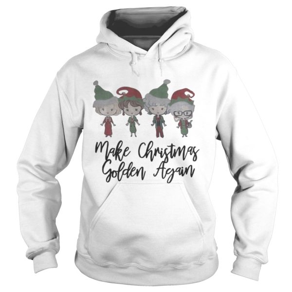 Make Christmas Golden Again Shirt