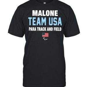 Malone team USA Para track and field shirt