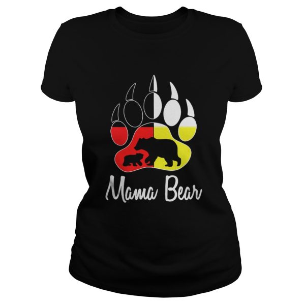 Mama Bear Plaid ONeck Shirt