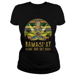 Mamast'ay home and get high vintage shirt 1