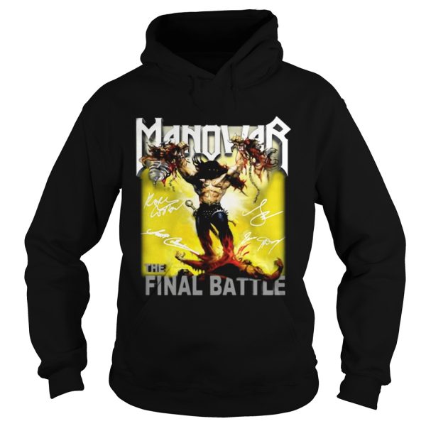 Manowar the final battle shirt