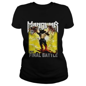 Manowar the final battle shirt 3