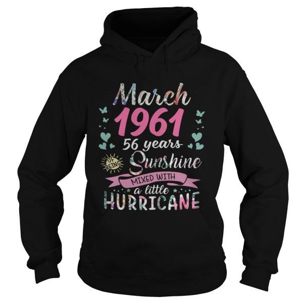 March 1961 58 years of being sunshine mixed with a little hurricane shirt