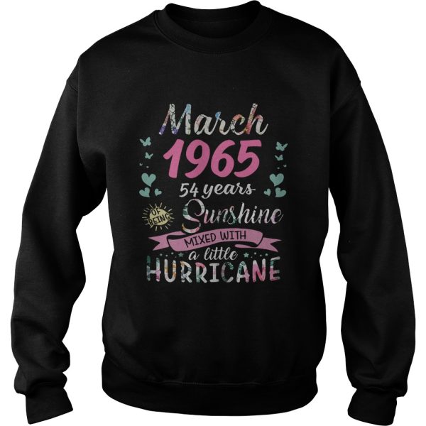 March 1965 54 years of being sunshine mixed with a little hurricane shirt