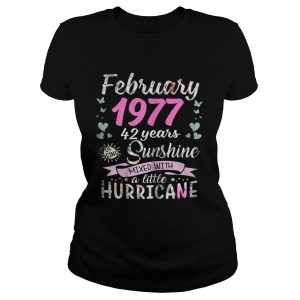 March 1977 42 years sunshine mixed with a little hurricane shirt 1