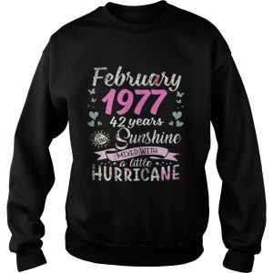 March 1977 42 years sunshine mixed with a little hurricane shirt 3