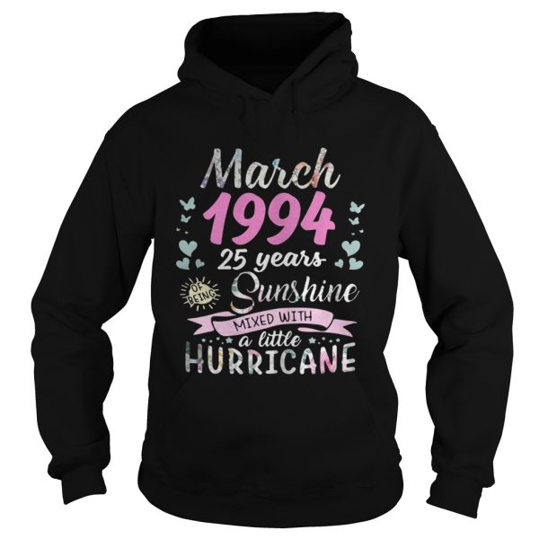 March 1994 25 years Sunshine mixed with a little Hurricane shirt