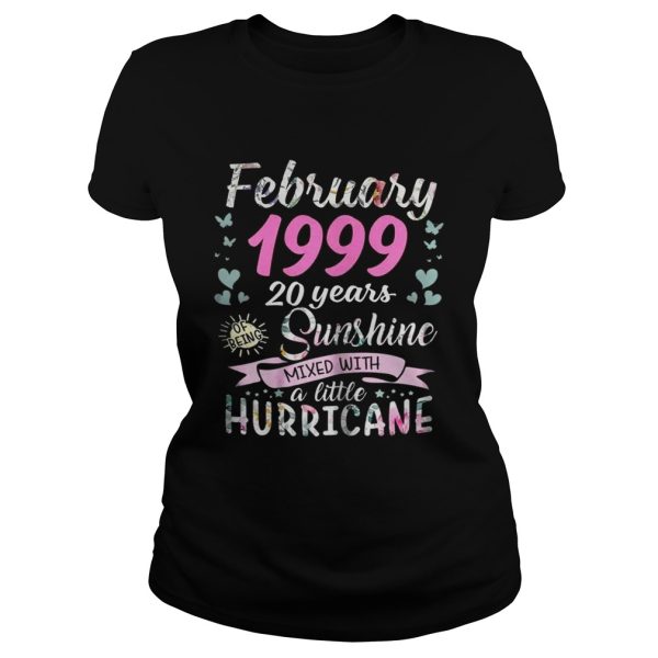 March 1999 20 years sunshine mixed with a little hurricane shirt