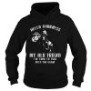 Marine Warrior hello darkness my old friend shirt
