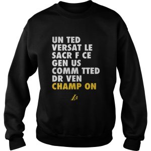 Mark Madsen Lakers Un Ted Versat Le Sacr F Ce Gen Us Comm Tted Dr Ven Champ On Shirt 3