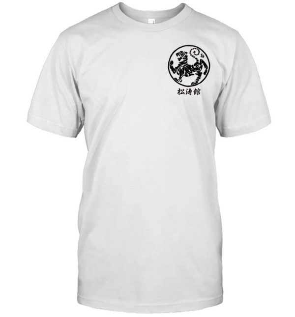 Martial Arts Tiger Symbol Calligraphy Karate Shotokan shirt