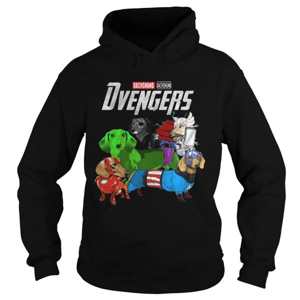 Marvel Avenger Endgame Dvengers Dachshund shirt