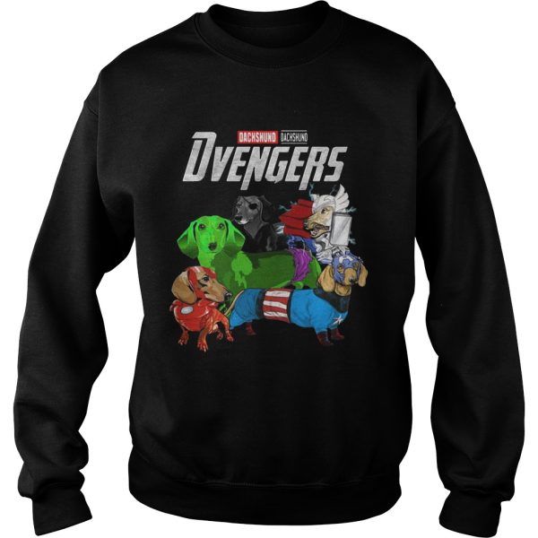 Marvel Avenger Endgame Dvengers Dachshund shirt