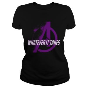 Marvel Avengers Endgame whatever it takes violet logo shirt 1