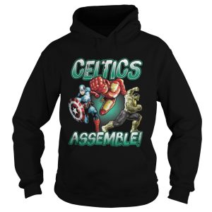 Marvels Avengers Celtics Assemble Basketball Team TShirt 1