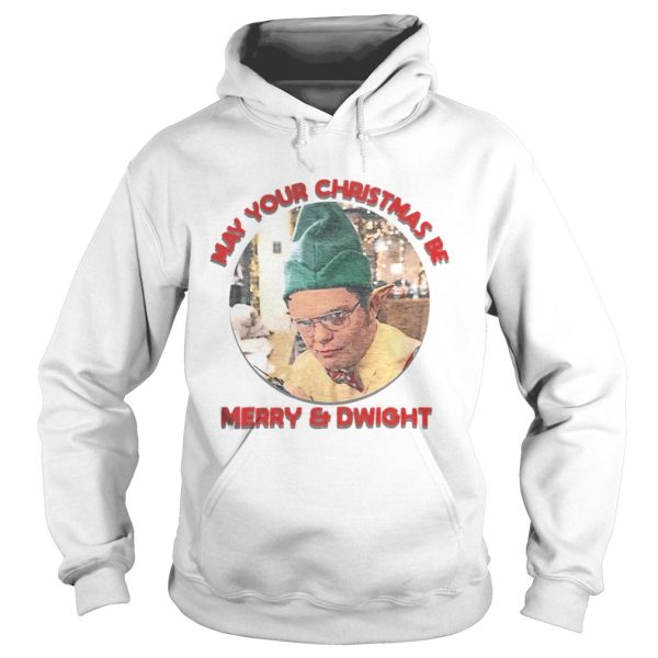 May your Christmas be merry and dwight shirt