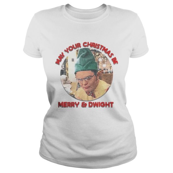 May your Christmas be merry and dwight shirt