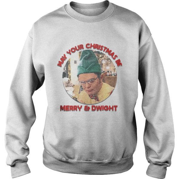 May your Christmas be merry and dwight shirt