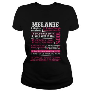 Melanie highly eccentric extra tough and super sarcastic shirt 2