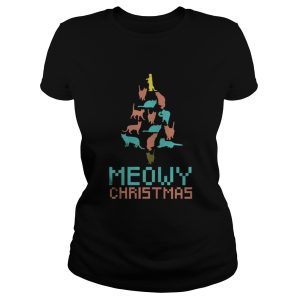 Meowy Christmas Tree Shirt 2