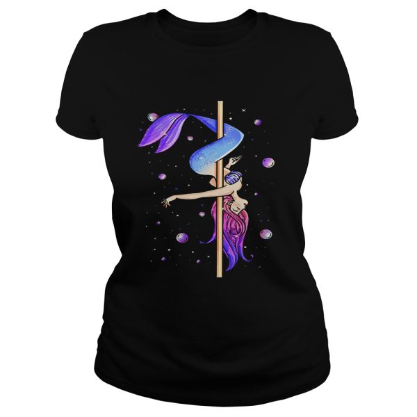 Mermaid pole dancing shirt