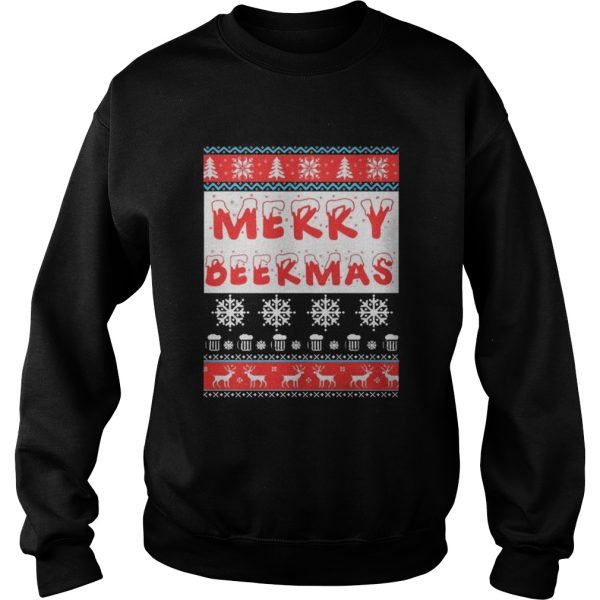 Merry Beermas Christmas Ugly shirt