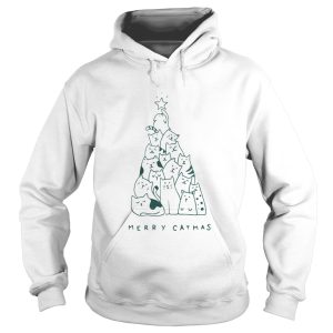 Merry Catmas christmas tree shirt 1