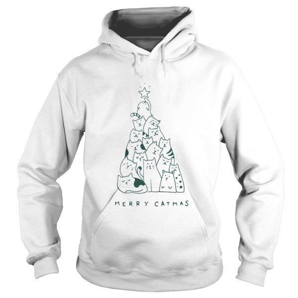 Merry Catmas christmas tree shirt