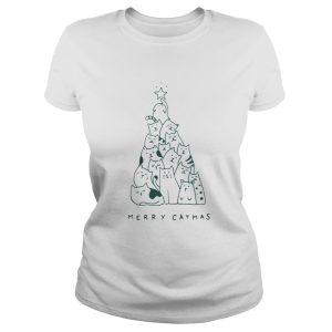 Merry Catmas christmas tree shirt 2