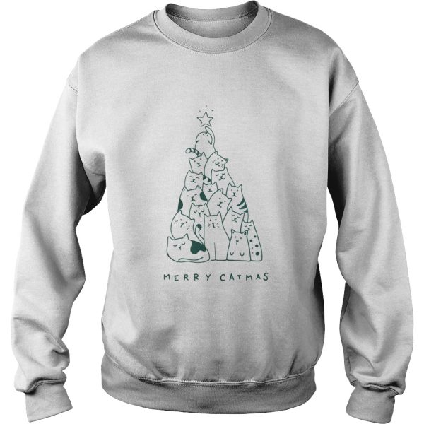 Merry Catmas christmas tree shirt