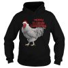 Merry Cluckin’ Christmas Chicken Santa’s Hat shirt