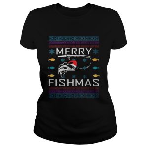 Merry Fishmas Christmas Shirt 1