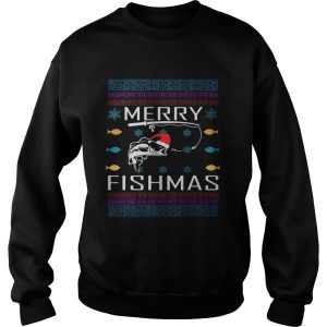 Merry Fishmas Christmas Shirt 2