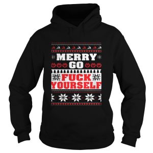 Merry Go Fuck Yourself Christmas Sweater 1