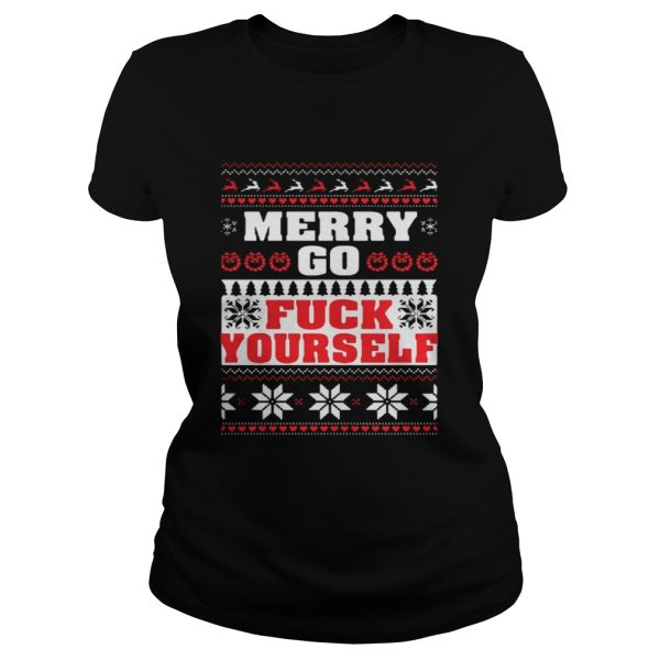 Merry Go Fuck Yourself Christmas Sweater