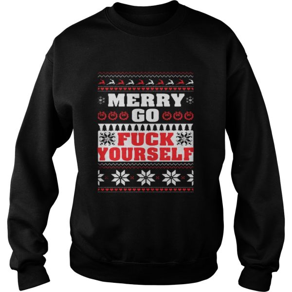 Merry Go Fuck Yourself Christmas Sweater