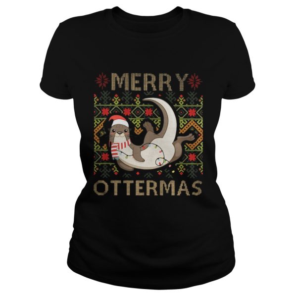 Merry Ottermas Christmas Ugly Shirt