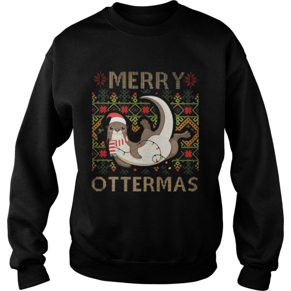 Merry Ottermas Christmas Ugly Shirt