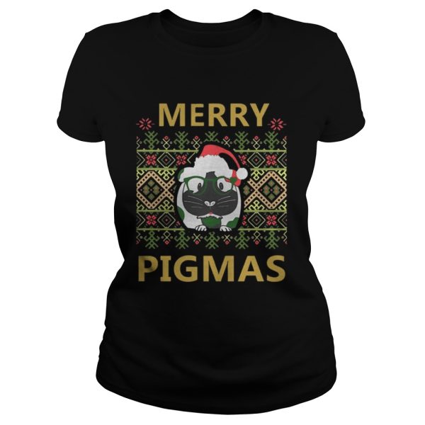 Merry Pigmas Christmas ugly shirt