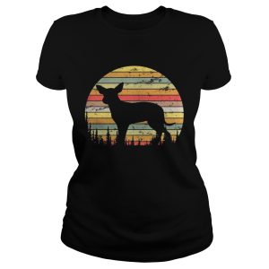 Mexican Hairless Dog Retro 70s Vintage Dog Shirt 1