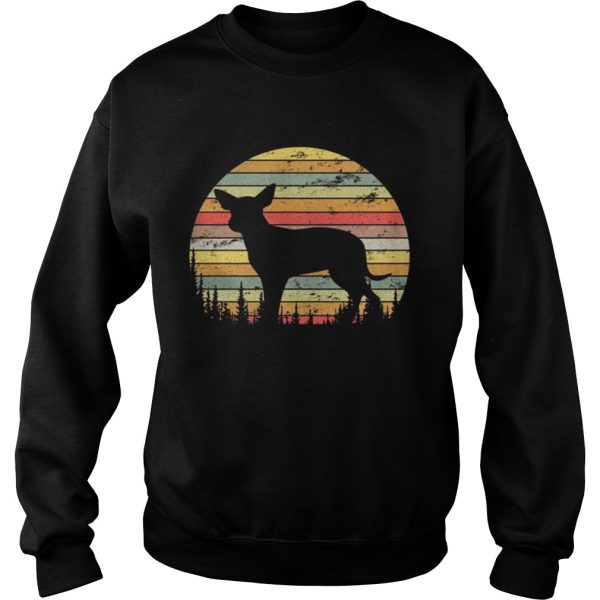 Mexican Hairless Dog Retro 70s Vintage Dog Shirt