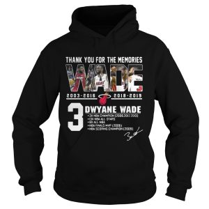Miami Heat Dwyane Wade Thank You For The Memories shirt 1 Miami Heat Dwyane Wade Thank You For The Memories shirt 2