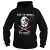 Michael Myers and Cow save the animals eat people shirt