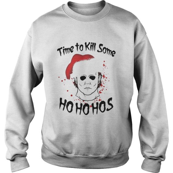 Michael Myers time to kill some Ho ho hos Christmas shirt