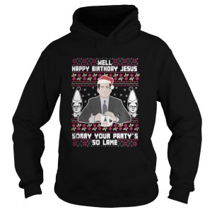 Michael Scott Santa well Jesus sorry your partys so lame shirt 1