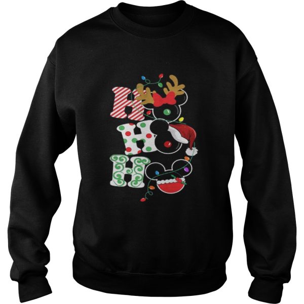 Mickey Disney Christmas ho ho ho shirt