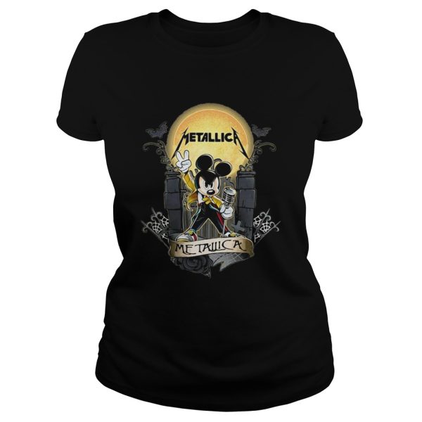 Mickey Metallic metallica shirt